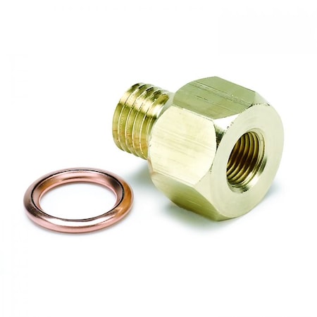 Auto Meter 1/8IN NPT TO M12 X 1.5 METRIC ADAPTER 2277